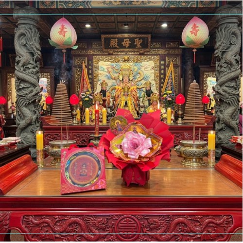 【限時預購~4/30】天上聖母紙藝花束