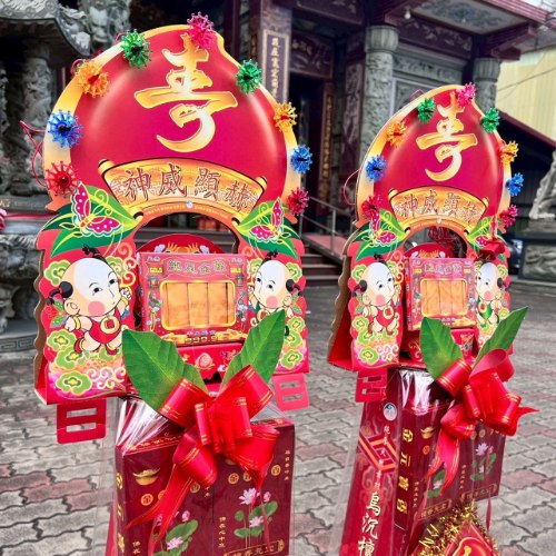 有燈中香塔(4尺1)